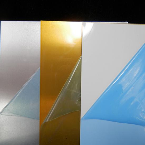 low price & good quality Brushed Gold/Silver Sublimation Aluminum Sheet