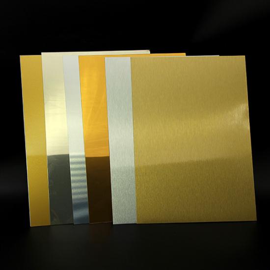 Brushed Color Coating Aluminum Sheet for Honeycomb Panel with competitive prrice