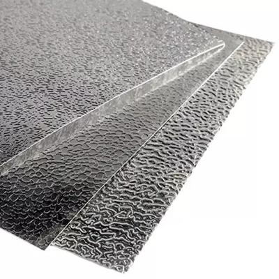 bobine/feuille d'aluminium gaufré utilisée pour les toitures métalliques
